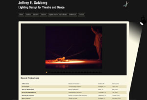 Jeffrey Salzberg Website Preview
