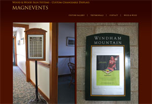 Magnevents Website Preview